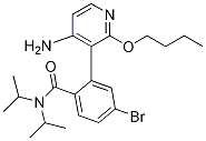 2-(4-Amino-2-butoxypyridin-3-yl)-4-bromo-n,n-diisopropylbenzamide Structure,1058129-83-1Structure