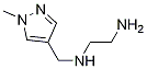 N1-[(1-methyl-1H-pyrazol-4-yl)methyl]-1,2-ethanediamine Structure,105829-49-0Structure