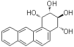 Benz[a]anthracene-1r,2c,3t,4c-tetrahydro-1,2,3,4-tetrol Structure,105880-23-7Structure