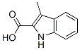 3-Methyl-1H-indole-2-carboxylic acid Structure,10590-73-5Structure