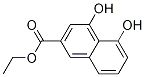 4,5-Dihydroxy-2-naphthalenecarboxylic acid ethyl ester Structure,105901-88-0Structure