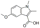 5-Methoxy-1,2-dimethyl-1H-indole-3-carboxylic acid Structure,105909-93-1Structure