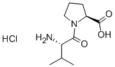 (S,s)-1-(2-amino-3-methyl-butyryl)-pyrrolidine-2-carboxylic acid hydrochloride Structure,105931-64-4Structure