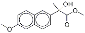 α-hydroxy-6-methoxy-α-methyl-2-naphthaleneacetic acid methyl ester Structure,105937-62-0Structure