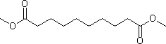 Dimethyl sebacate Structure,106-79-6Structure