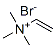 Trimethyl(vinyl)ammonium bromide Structure,10603-92-6Structure