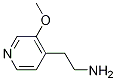 3-Methoxy-4-pyridineethanamine Structure,1060801-82-2Structure