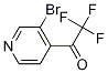 1-(3-Bromopyridin-4-yl)-2,2,2-trifluoroethanone Structure,1060802-29-0Structure