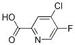 4-Chloro-5-fluoro-2-pyridinecarboxylic acid Structure,1060802-35-8Structure