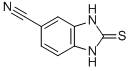 1,3-Dihydro-2-thioxo-1h-benzimidazole-5-carbonitrile Structure,106135-31-3Structure