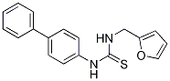 1-(Biphenyl-4-yl)-3-(furan-2-ylmethyl)thiourea Structure,1061741-26-1Structure