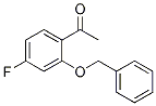 1-(2-(Benzyloxy)-4-fluorophenyl)ethanone Structure,106245-03-8Structure