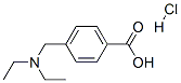 4-Diethylaminomethyl-benzoic acid hydrochloride Structure,106261-54-5Structure