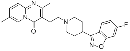 3-{2-[4-(6-Fluoro-1,2-benzoxazol-3-yl)-1-piperidinyl]ethyl}-2,7-dimethyl-4h-pyrido[1,2-a]pyrimidin-4-one Structure,106266-08-4Structure