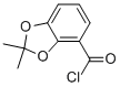 1,3-Benzodioxole-4-carbonyl chloride, 2,2-dimethyl-(9ci) Structure,106296-53-1Structure