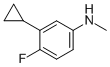 Benzenemethanamine, 3-cyclopropyl-4-fluoro- Structure,1063733-90-3Structure