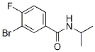 N-isopropyl-3-bromo-4-fluorobenzamide Structure,1065073-97-3Structure