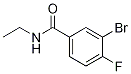 N-ethyl-3-bromo-4-fluorobenzamide Structure,1065073-98-4Structure