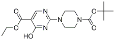 Ethyl 2-(4-(t-boc)piperazin-1-yl)-4-hydroxypyrimidine-5-carboxylate Structure,1065074-31-8Structure