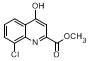 Methyl 8-chloro-4-hydroxyquinoline-2-carboxylate Structure,1065074-57-8Structure