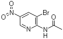 2-Acetamido-3-bromo-5-nitropyridine Structure,1065074-93-2Structure