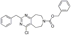 Benzyl 2-benzyl-4-chloro-8,9-dihydro-5h-pyrimido[4,5-d]azepine-7(6h)-carboxylate Structure,1065113-62-3Structure