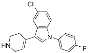 5-Chloro-1-(4-fluorophenyl)-3-(1,2,3,6-tetrahydropyridin-4-yl)-1h-indole Structure,106516-07-8Structure