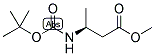 Methyl (s)-3-boc-aminobutyrate Structure,106539-14-4Structure