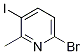 6-Bromo-3-iodo-2-methylpyridine Structure,1065483-59-1Structure