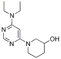 1-(6-Diethylamino-pyrimidin-4-yl)-piperidin-3-ol Structure,1065484-23-2Structure