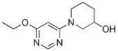 1-(6-Ethoxy-pyrimidin-4-yl)-piperidin-3-ol Structure,1065484-30-1Structure