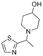 1-(1-Thiazol-2-yl-ethyl)-piperidin-4-ol Structure,1065484-58-3Structure