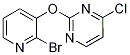 2-(2-Bromo-pyridin-3-yloxy)-4-chloro-pyrimidine Structure,1065484-67-4Structure