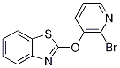 2-(2-Bromo-pyridin-3-yloxy)-benzothiazole Structure,1065484-73-2Structure