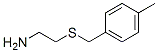 2-[(4-Methylbenzyl)thio]ethanamine Structure,106670-34-2Structure