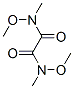 N,n-dimethoxy-n,n-dimethyloxamide Structure,106675-70-1Structure