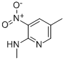 2-Methylamino-5-methyl-3-nitropyridine Structure,106690-38-4Structure