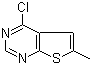 4-Chloro-6-methylthieno[2,3-d]pyrimidine Structure,106691-21-8Structure