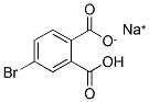 4-Bromophthalic acid monosodium salt Structure,106701-82-0Structure