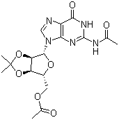 N,5-o-diacetyl-2,3-o-isopropylideneguanosine Structure,106743-56-0Structure