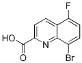 8-Bromo-5-fluoro-2-quinolinecarboxylic acid Structure,1067914-57-1Structure