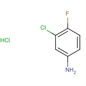 3-Chloro-4-fluoroaniline hydrochloride Structure,106792-83-0Structure