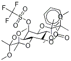 1,6:3,4-Bis-[o-(2,3-dimethoxybutane-2,3-diyl)]-2-o-trifluoromethanesulphonyl-5-o-benzoyl-myo-inositol Structure,1068089-34-8Structure