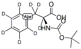 L-phenyl-d5-alanine-2,3,3-d3-n-t-boc Structure,106881-07-6Structure