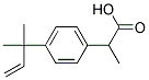 Benzeneacetic acid, 4-(1,1-dimethyl-2-propenyl)--alpha--methyl-(9ci) Structure,106897-80-7Structure