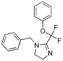 1-Benzyl-2-(difluoro(phenoxy)methyl)-4,5-dihydro-1h-imidazole Structure,1069085-16-0Structure