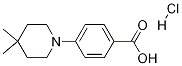 4-(4,4-Dimethylpiperidin-1-yl)benzoicacidhydrochloride Structure,1069135-18-7Structure