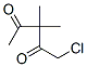 2,4-Pentanedione, 1-chloro-3,3-dimethyl- Structure,106921-68-0Structure