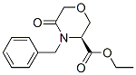 (S)-ethyl 4-benzyl-5-oxo-morpholine-3-carboxylate Structure,106973-40-4Structure