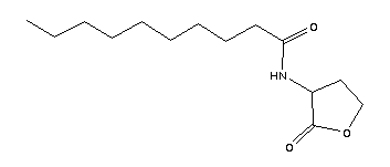 N-decanoyl-dl-homoserine lactone Structure,106983-36-2Structure